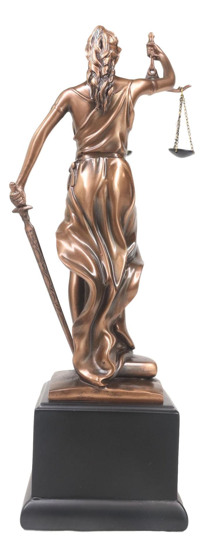 Ebros Gift Greek Lady Goddess Of Justice La Justica With Sword And Scales Statue On Base