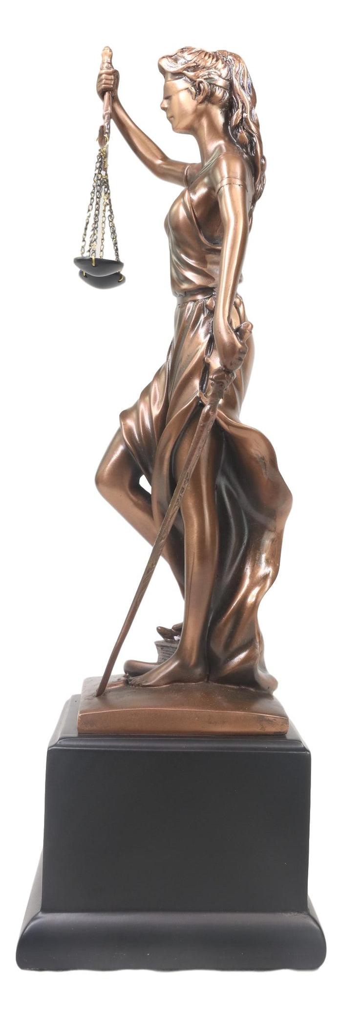 Ebros Gift Greek Lady Goddess Of Justice La Justica With Sword And Scales Statue On Base