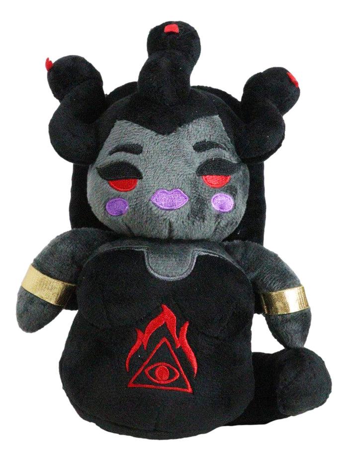 ebros gift Greek Mythology Gorgon Goddess Medusa with Snake Hairs Soft Plush Toy Doll
