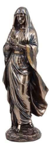 Ebros Gift Greek Olympian Veiled Goddess Hestia Igniting Fire Statue Deity Of Family Hearth