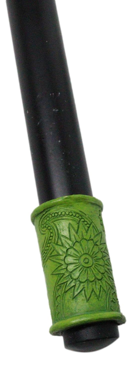Ebros Gift Green Roswell UFO Alien Extra Terrestrial Decorative Cosplay Prop Swagger Cane