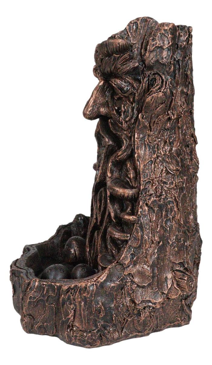 Ebros Gift Greenman Tree Man God Forest Ent Waterfall Smoke Backflow Incense Cone Burner