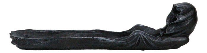 Ebros Gift Hallowed Death Grim Reaper In Dark Cloak Master Wizard Incense Burner Figurine