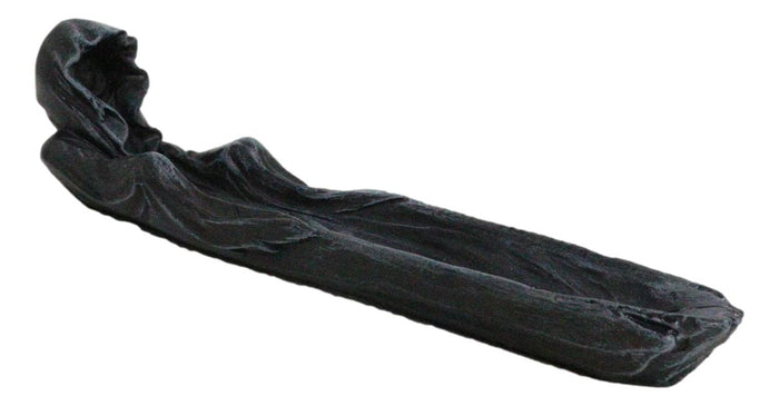 Ebros Gift Hallowed Death Grim Reaper In Dark Cloak Master Wizard Incense Burner Figurine