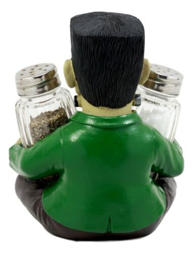 Ebros Gift Halloween Dr Victor Frankenstein Monster Salt & Pepper Shakers Holder Figurine
