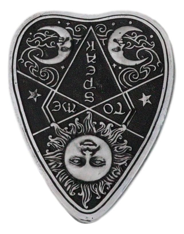 Ebros Gift Heart Shaped Tarot Fortune Teller Wicca Divination Sun Moon Stars Trinket Box
