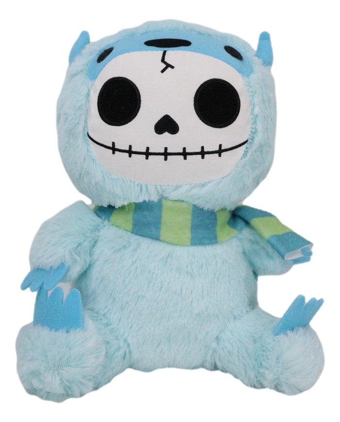 Ebros Gift Himalayan Yeti Ape Man Snowman Furrybones Skeleton Plush Toy Doll Furry Bone