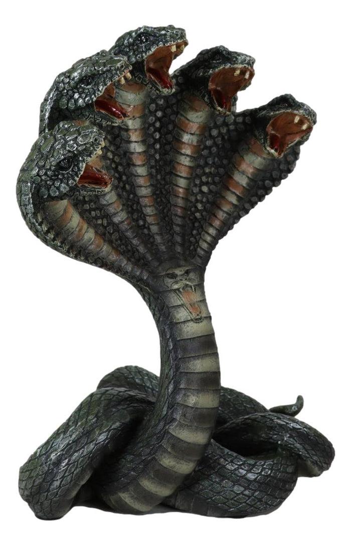 Ebros Gift Hindu Primordial Multi Headed Shesha Snake Demigod Nagaraja Of Vishnu Figurine