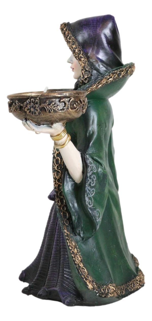 Ebros Gift Hocus Pocus Grand High Witch Sorceress Double Votive Candle Holder Figurine