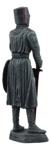Ebros Gift Holy Roman Empire Crusader Knight With Sword And Shield Statue Suit Of Armor