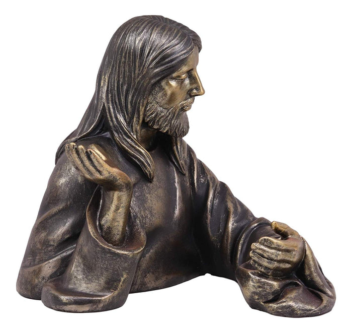 Ebros Gift Holy Water Into Wine Religious Miracle Of Jesus Christ Wine Bottle Holder