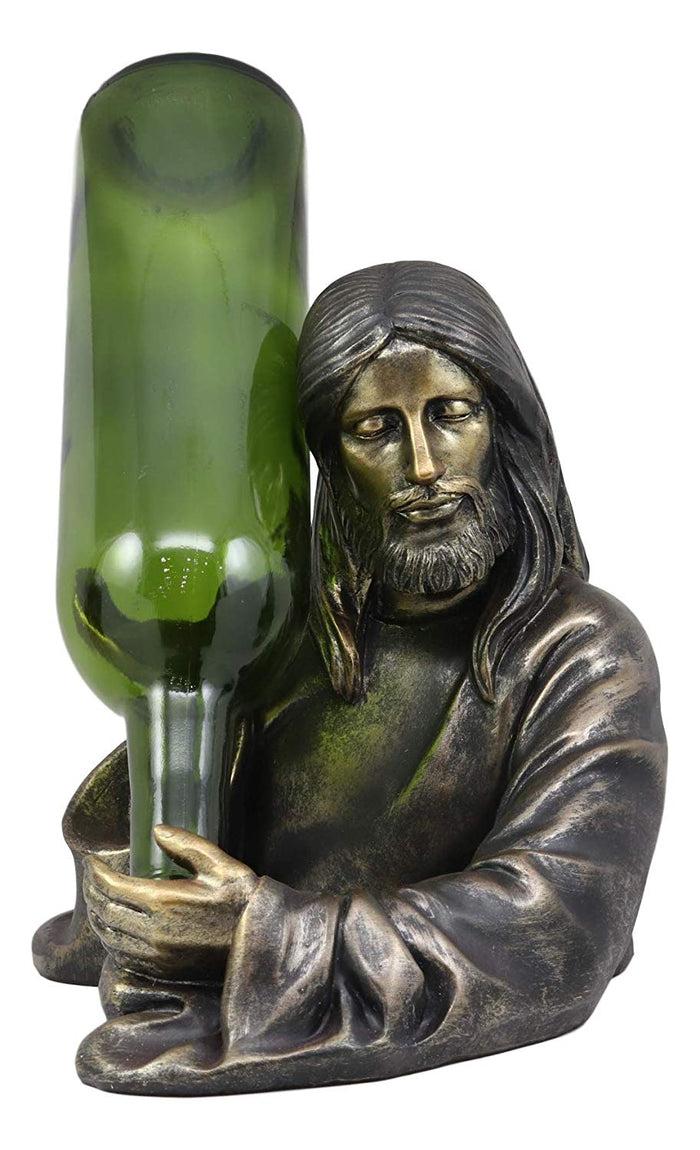 ebros gift Holy Water Into Wine Religious Miracle Of Jesus Christ Wine Bottle Holder