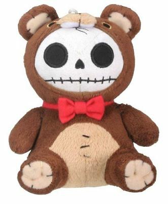 Ebros Gift Honeybear Bear Furry Bones Small Soft Plush Doll