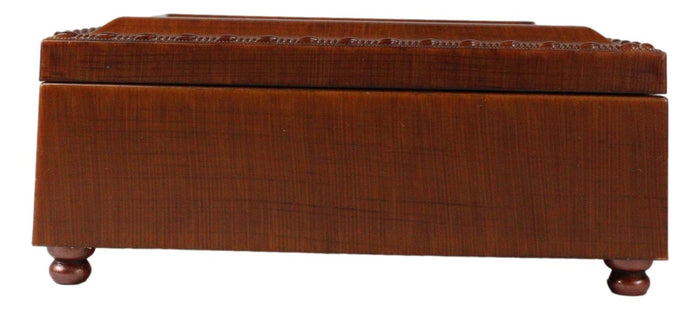 Ebros Gift Hope Is An Anchor To The Soul Polished Rope Trimmed Burlwood Musical Trinket Box