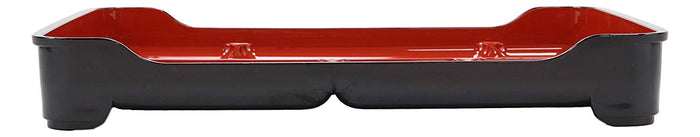 Ebros Gift Japanese Large Bento Box With 6 Compartments Lacquered Platter 14"LX9.25"W (5)