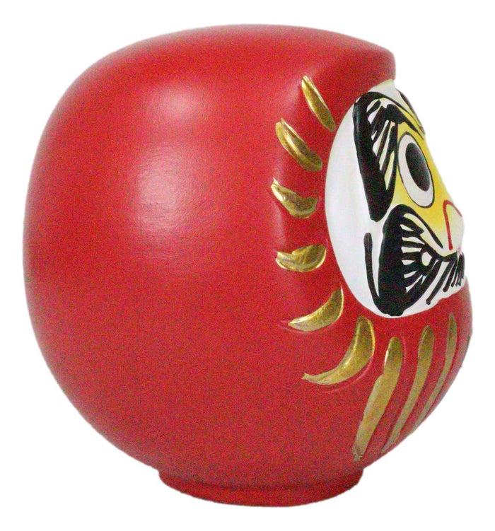 Ebros Gift Japanese Traditional Zen Buddhism Daruma Dharma Doll Figurine Good Luck Talisman