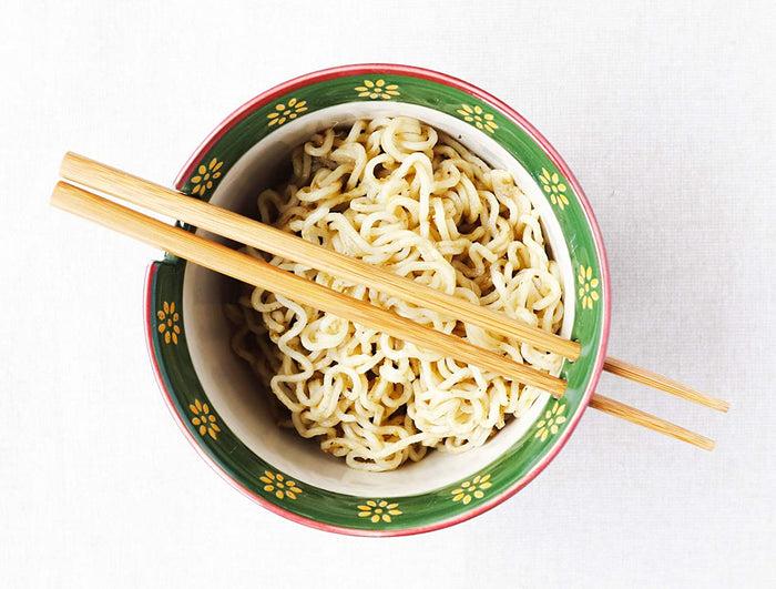 Ebros Gift Japanese White Stork In Dark Blue Starry Sky Ramen Soup Bowl With Chopsticks Set