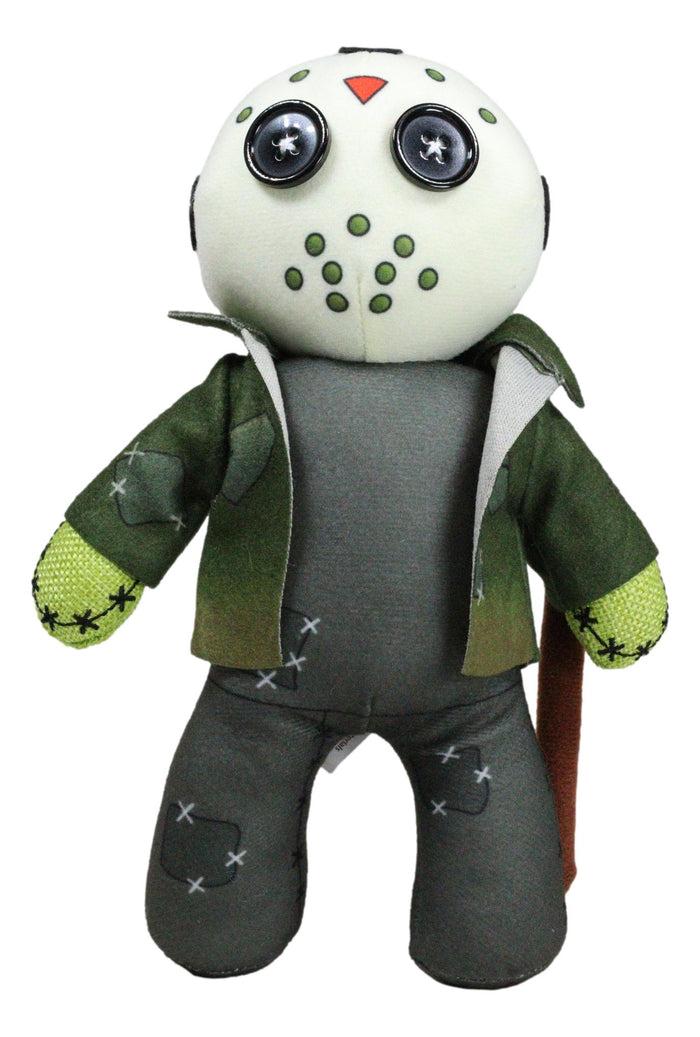 ebros gift Jason Voorhees Little Jay Pinheadz Voodoo Monster Villain Plush Toy Doll