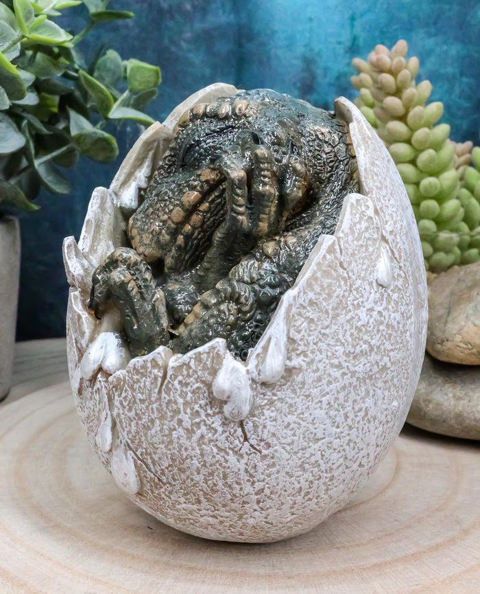 Ebros Gift Jurassic Era Predator Tyrannosaurus Rex In Egg Dinosaur Figurine Collectible