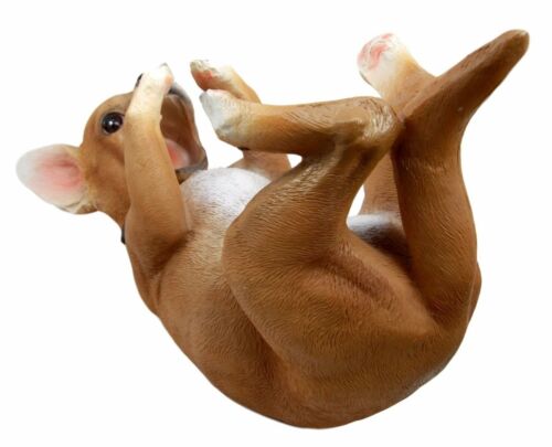 Ebros Gift Kitchen Decor Teacup Chihuahua Puppy Wine Holder Statue 11"Long Taco Chihuahua
