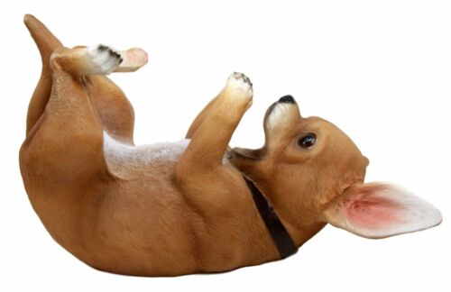 Ebros Gift Kitchen Decor Teacup Chihuahua Puppy Wine Holder Statue 11"Long Taco Chihuahua