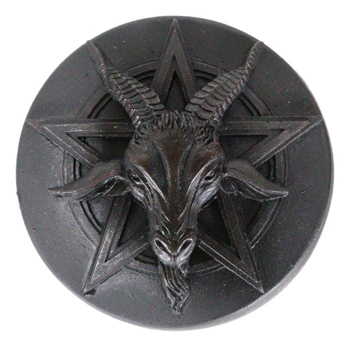 Ebros Gift Knights Templar Pentagram Sabbatic Goat Baphomet Decorative Jewelry Box