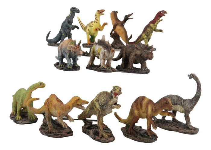 Ebros Gift Land Before Time Educational Prehistoric Dinosaur 12 Miniature Figurines Decor