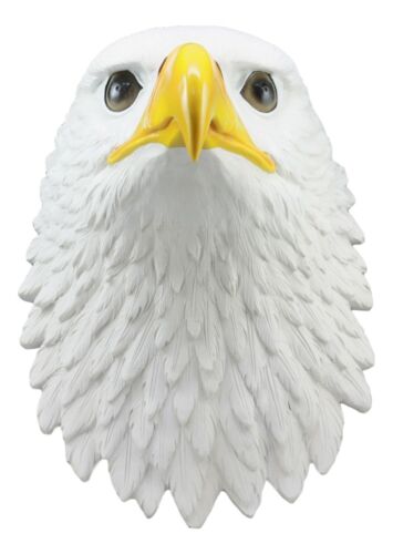 Ebros Gift Large 16"H Majestic Bald Eagle Wall Decor Patriotic American Eagle Wall Plaque