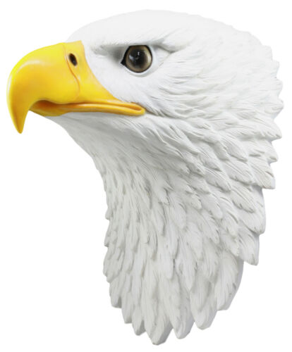 Ebros Gift Large 16"H Majestic Bald Eagle Wall Decor Patriotic American Eagle Wall Plaque