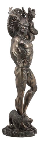 Ebros Gift Large Cernunnos Statue 18"H Celtic Horned God Wiccan Figurine Maxine Miller Art