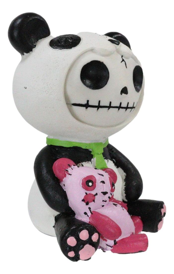 Ebros Gift Large Furrybones Pandie Panda Costume Voodoo Cute Skeleton Monster Figurine