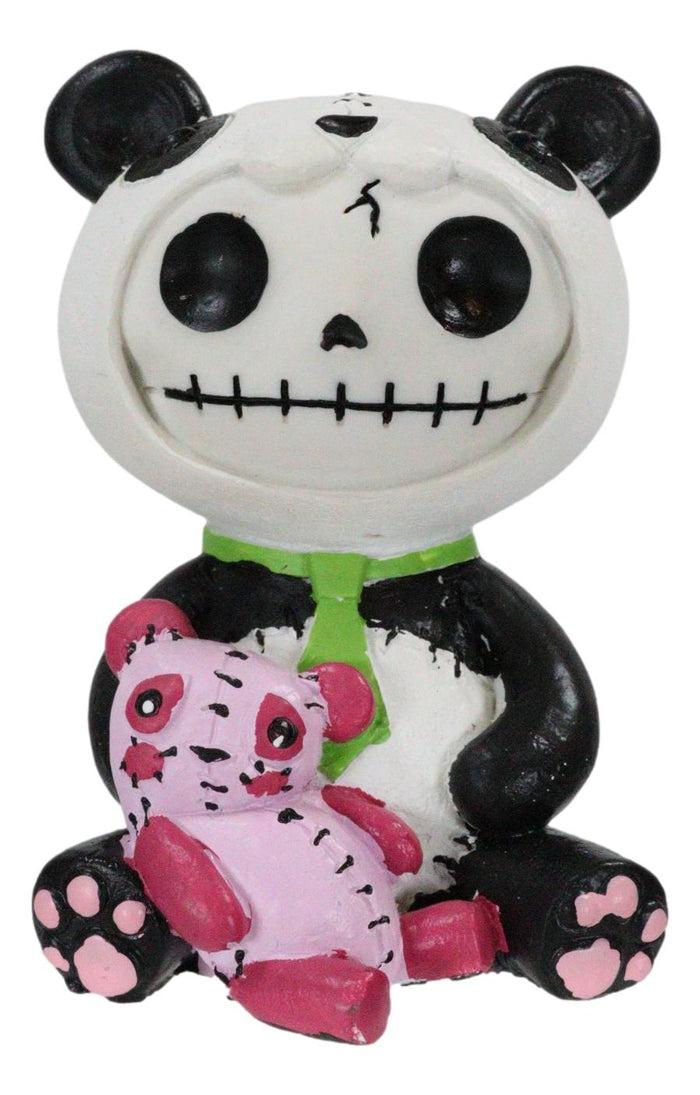 Ebros Gift Large Furrybones Pandie Panda Costume Voodoo Cute Skeleton Monster Figurine