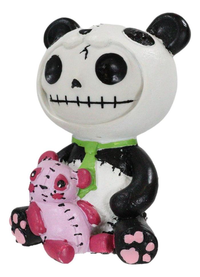 Ebros Gift Large Furrybones Pandie Panda Costume Voodoo Cute Skeleton Monster Figurine