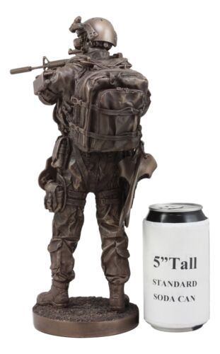 Ebros Gift Large Modern Warfare Covert Operation Navy Seal Commando Statue Night Mission