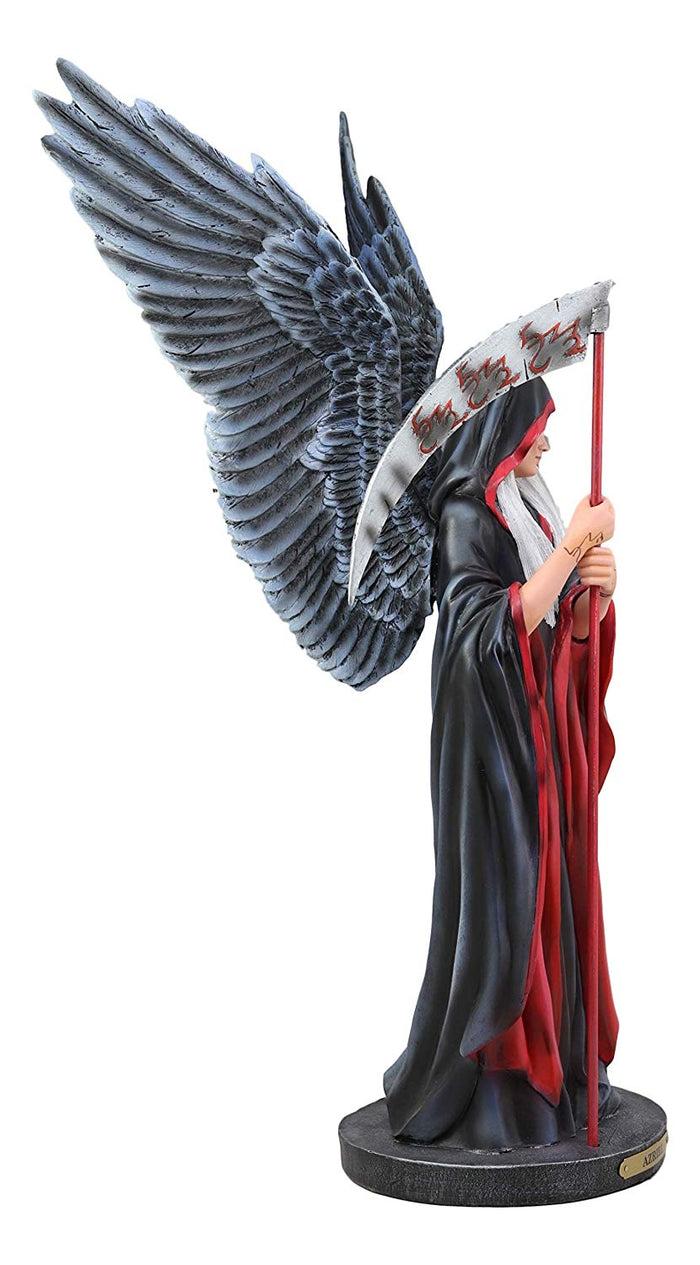Ebros Gift Large Ruth Thompson Archangel Azriel Angel Of Death Holding Scythe Statue Azrael