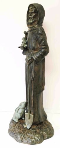 Ebros Gift Large Saint Francis Of Assisi Patron Saint Of Animals And Nature Garden Statue