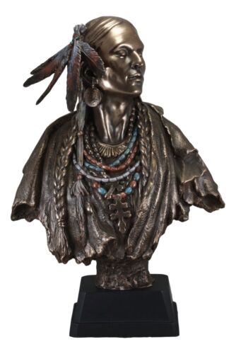 Ebros Gift Large Tribal Indian Princess With Eagle Feather Headdress Statue 21 Inches Tall