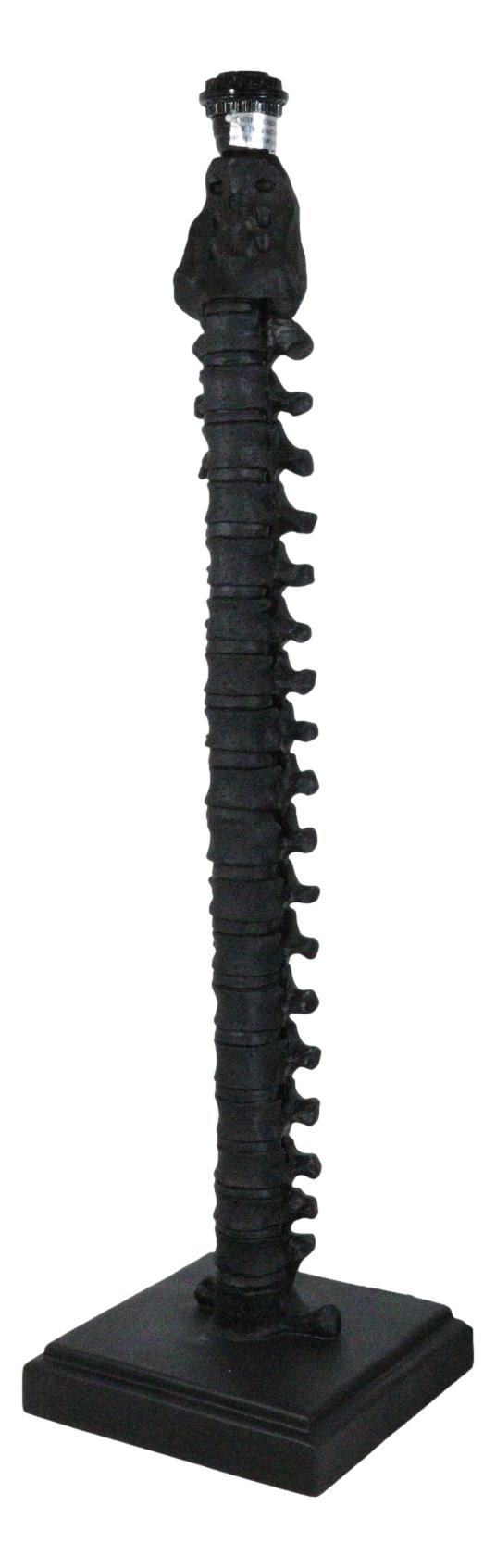 Ebros Gift Large Vertebrae Back Bones Spine Skeleton Human Anatomy Table Lamp 36"Tall