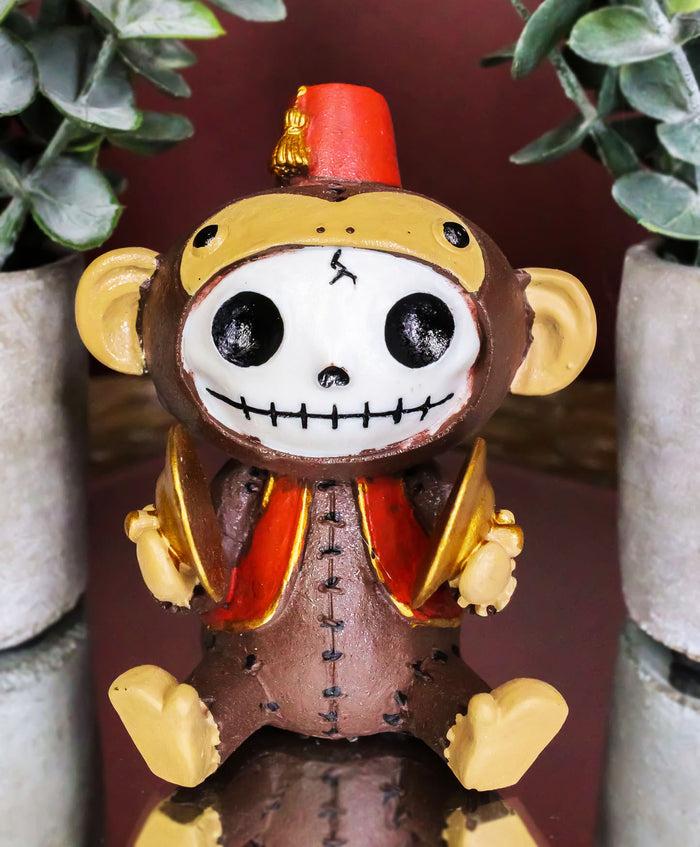 ebros gift Larger Furry Bones Circus Fez Monkey Skeleton Monster Collectible Figurine