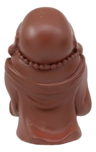 Ebros Gift Laughing Buddha Rubbing Fat Belly Feng Shui Bodhissatva Maitreya Mini Figurine