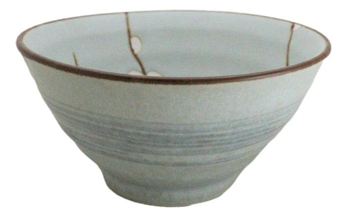 Ebros Gift Made In Japan Ceramic Soushun Sakura Cherry Blossoms Rice Soup Bowls Set 12oz