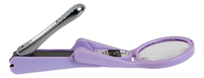 Ebros Gift Made In Japan KAI Precision Blade Magnifying Glass Loupe & Stopper Nail Clipper