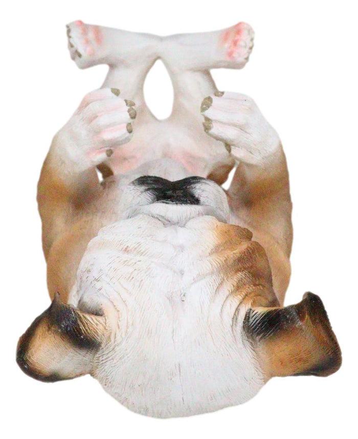 Ebros Gift "Meatball" The English Bulldog Wine Bottle Holder Statue 11"Long Canine Dog