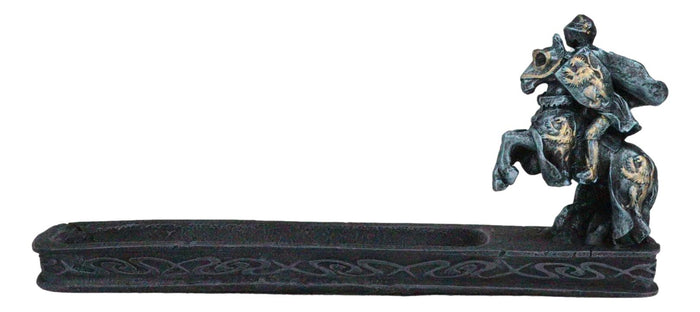 Ebros Gift Medieval Knight Of Chivalry Jousting Champion On Horse Stick Incense Holder