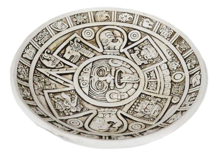 Ebros Gift Mexica Aztec Maya Solar Xiuhpohualli And Tonalpohualli Calendar Incense Burner