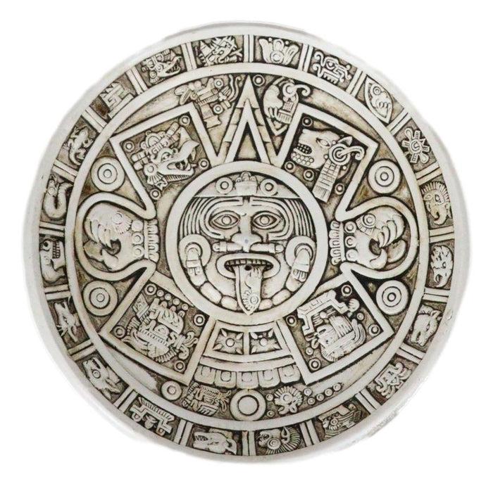 Ebros Gift Mexica Aztec Maya Solar Xiuhpohualli And Tonalpohualli Calendar Incense Burner