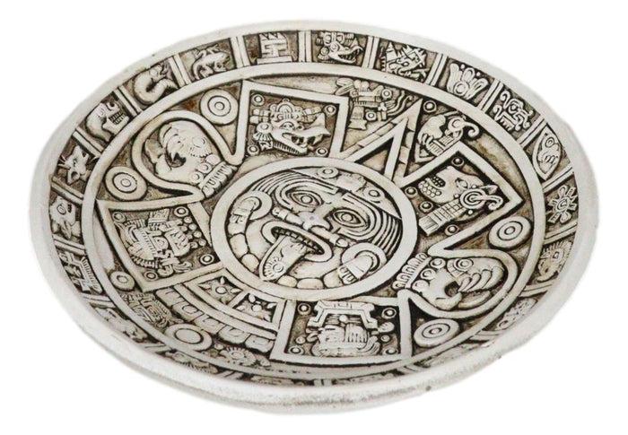 Ebros Gift Mexica Aztec Maya Solar Xiuhpohualli And Tonalpohualli Calendar Incense Burner