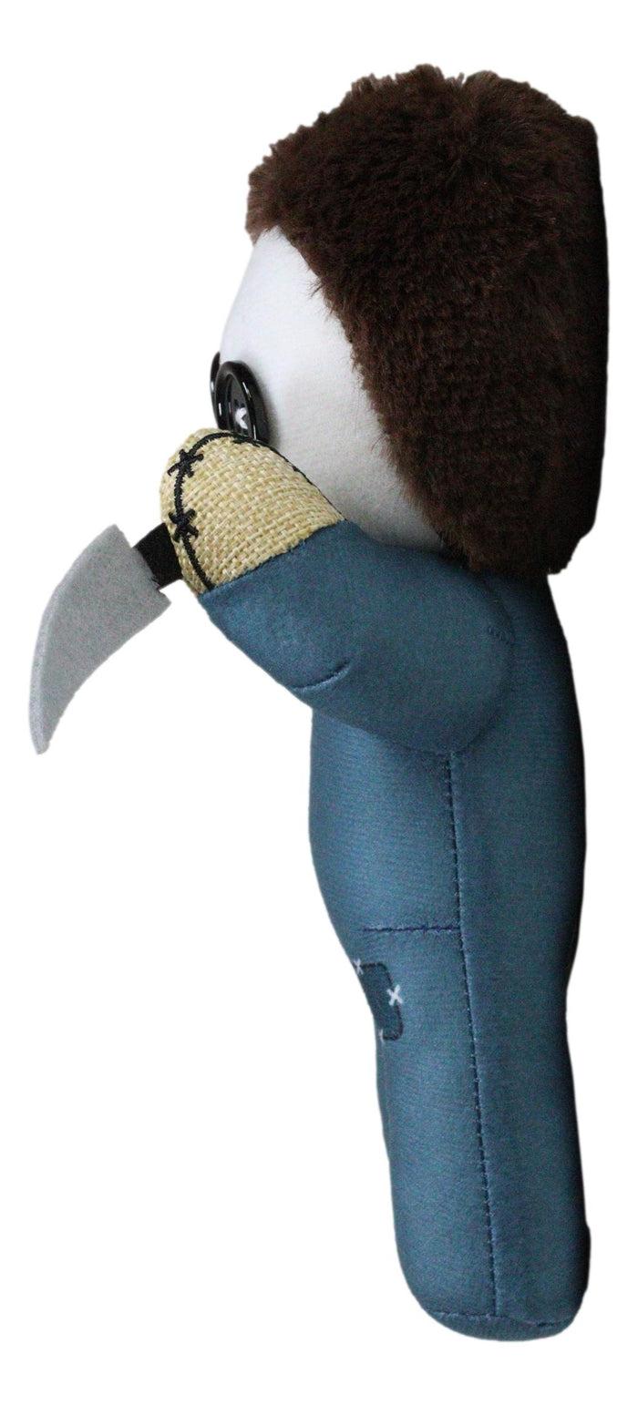 Ebros Gift Michael Myers The Shape Pinheadz Voodoo Stitches Monster Villain Plush Toy Doll