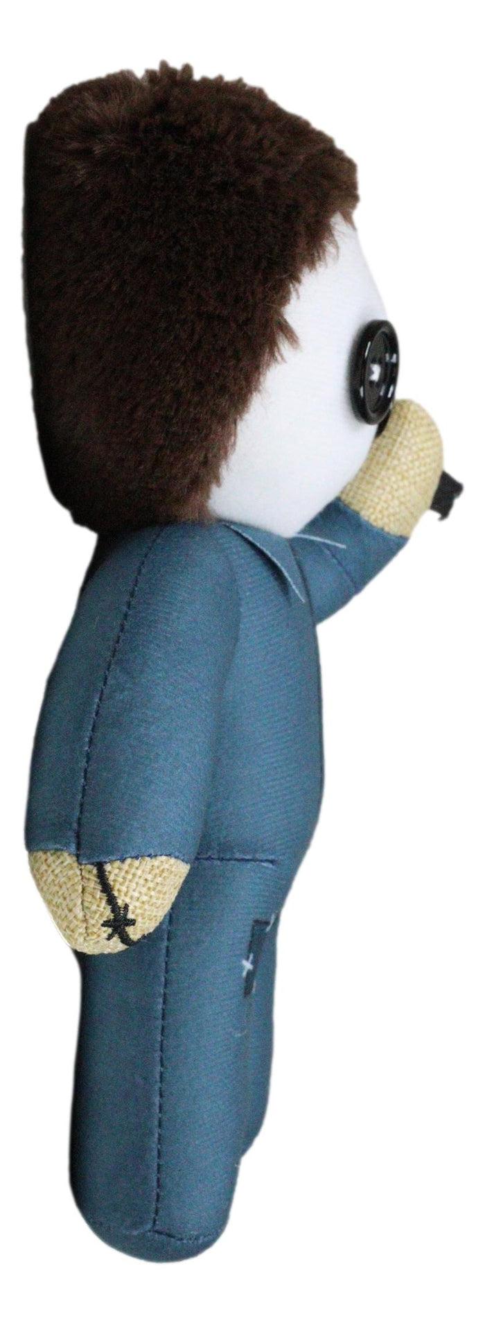 Ebros Gift Michael Myers The Shape Pinheadz Voodoo Stitches Monster Villain Plush Toy Doll