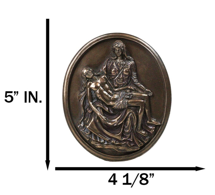 Ebros Gift Michelangelo Vatican Saint Peter's Basilica La Pieta Mary Desktop Or Wall Plaque